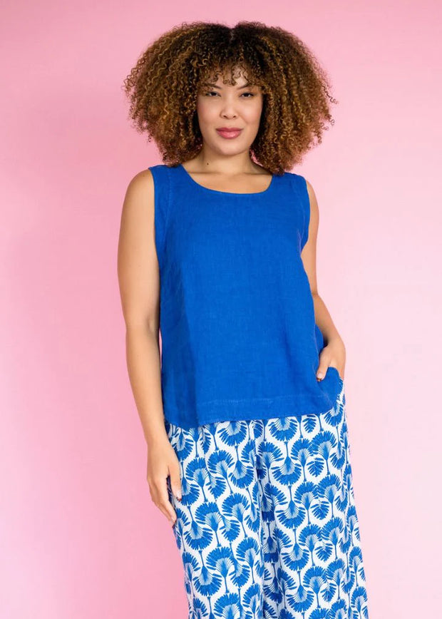 Kath Linen Cami | Royal