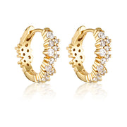 COVEY HOOPS | GOLD - White Wood Boutique