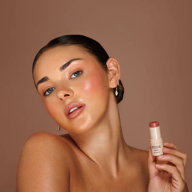 SPF 50 NATURAL LIP & CHEEK TINT - NUDE